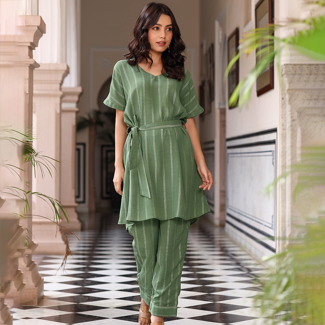 Eco Chic Green Co-ord Set